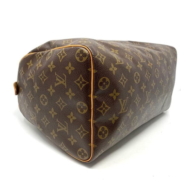 AUTH LOUIS VUITTON MONOGRAM SPEEDY 35 HAND BAG - Picture 11 of 15